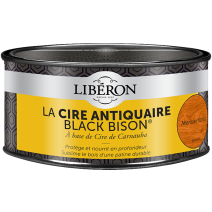 Cire antiquaire « black bison » pâte 0.5L - Merisier foncé- LIBERON